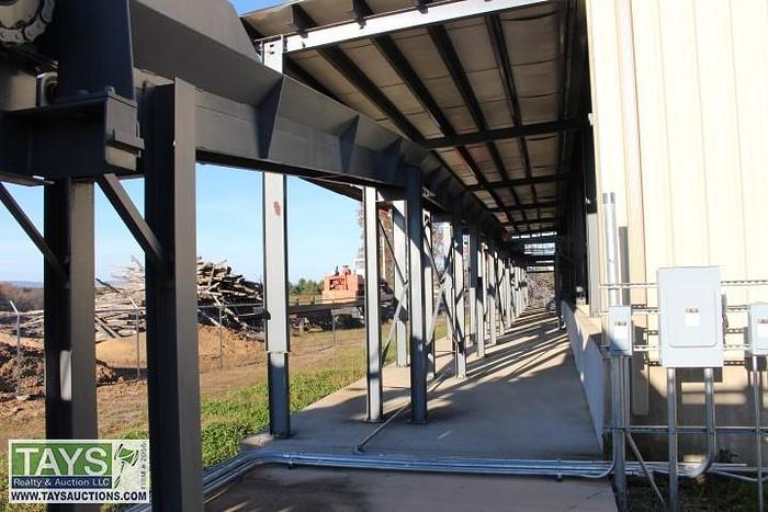 Used 123′ log trough