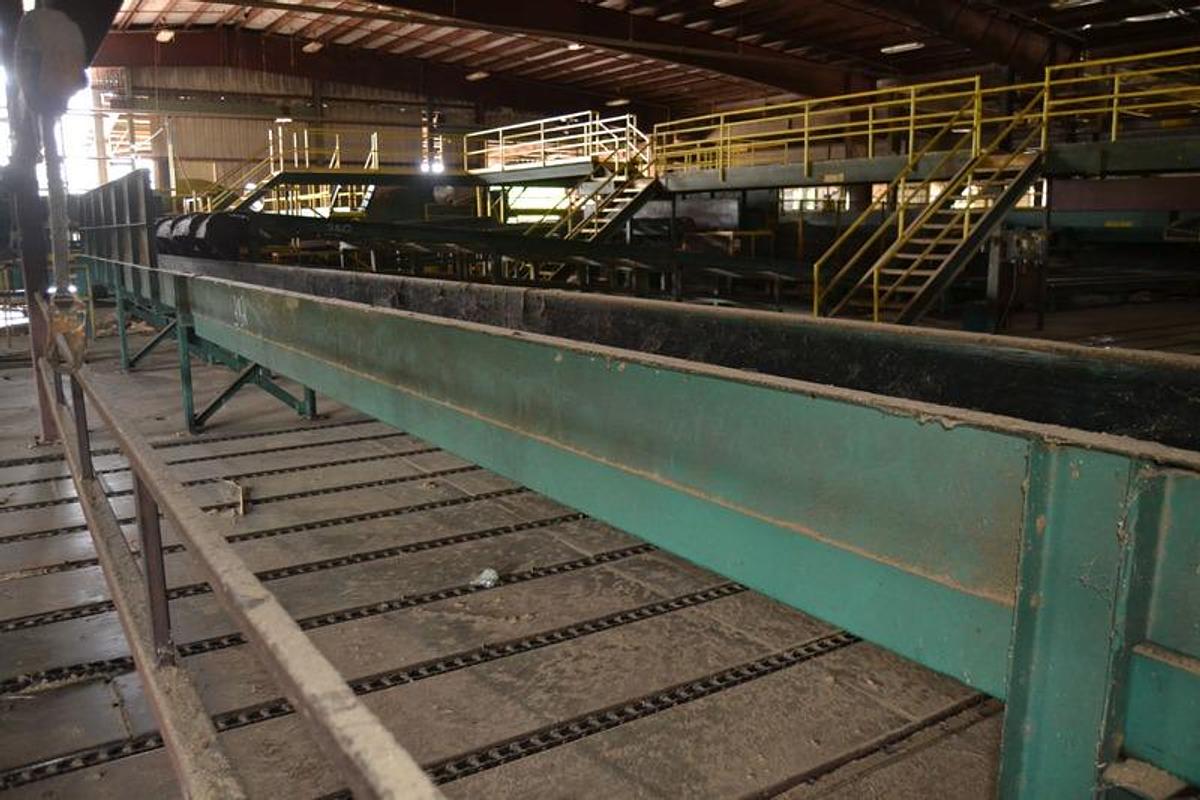 Used Flat Belt Conveyor 24" x 62'