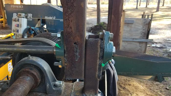 Used Complete resaw line, 2 resaw and sizer