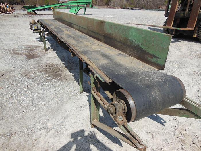 Used 23′ x 22″ FLAT BELT CONVEYOR
