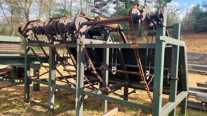 Used DESIGN AUTOMATION Unscrambler with even-ender. Sale pending