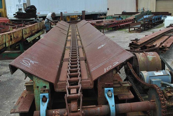 Used 30′ Log Trough Conveyor