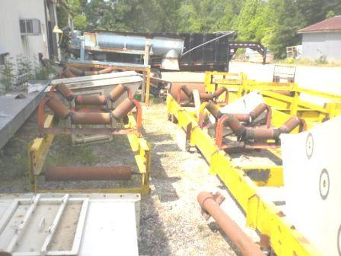 Used Concave Belt Conveyor 106′ x 32"