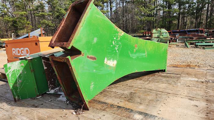 Used Dual Chip Pipes with wye Valve