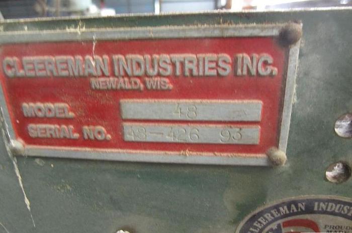 Used CLEEREMAN 48″ Carriage