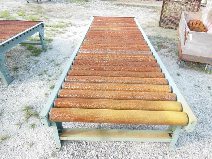 Used HYTROL 34″ W X 15′ L ROLLER CONVEYOR
