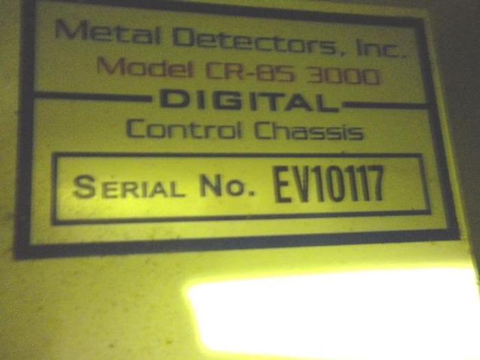 Used MDI CR 85-3000 Digital Metal Detector