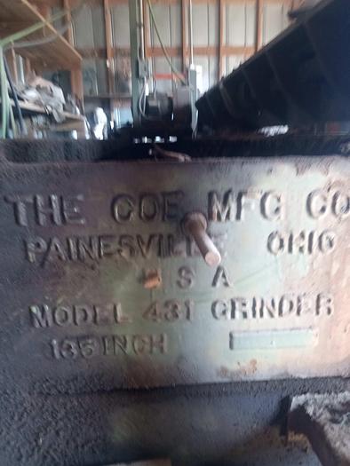 Used COE Knife Grinder 135"