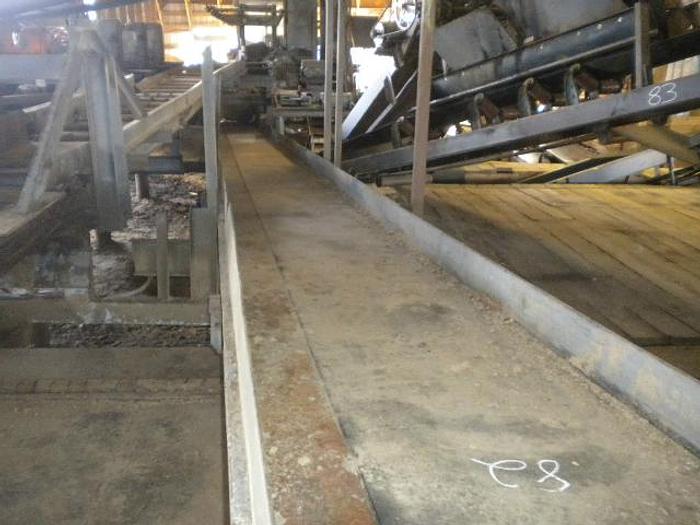 Used Flat Belt Conveyor 32" x 58′