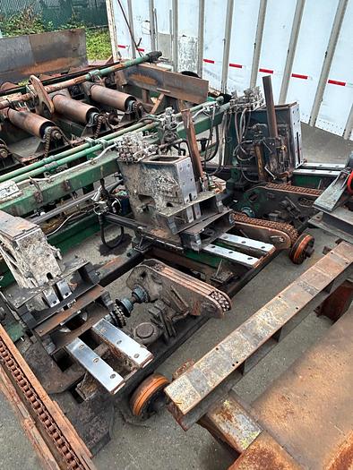 Used 54" 17° Double Cut Headrig System