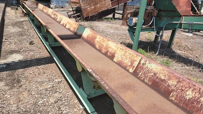 Used Precision Vibrating Conveyor 60 feet long x 18″