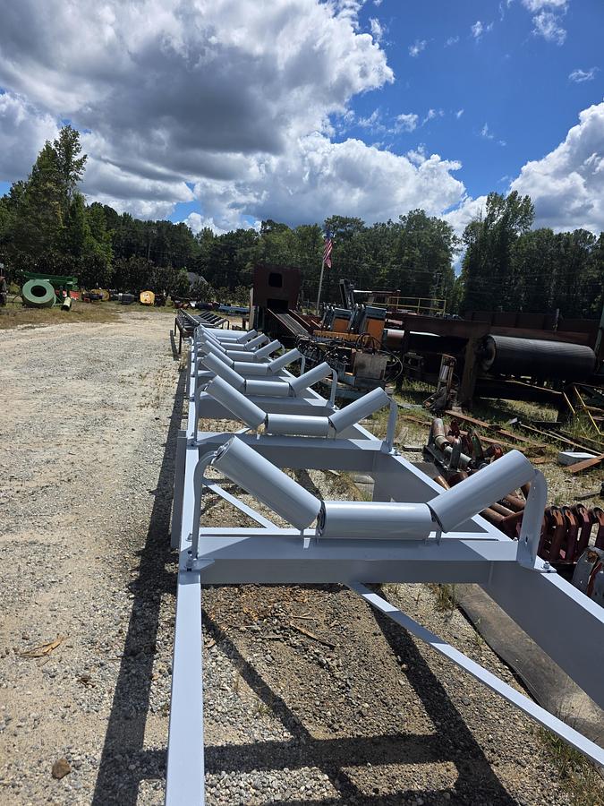 Used New 42" Concave "troughing idler" Belt Conveyor