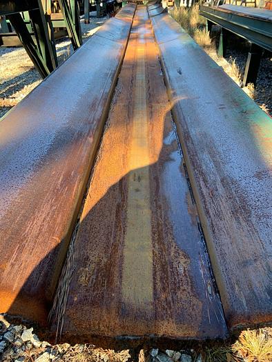 Used 80′ Log Trough