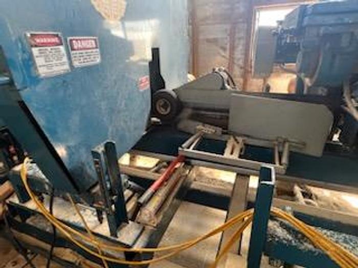 Used Brewer 6-head Golden Eagle Resaw with dust system