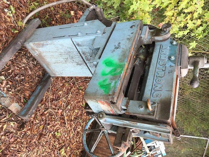 Used ARMSTRONG Saw Bench