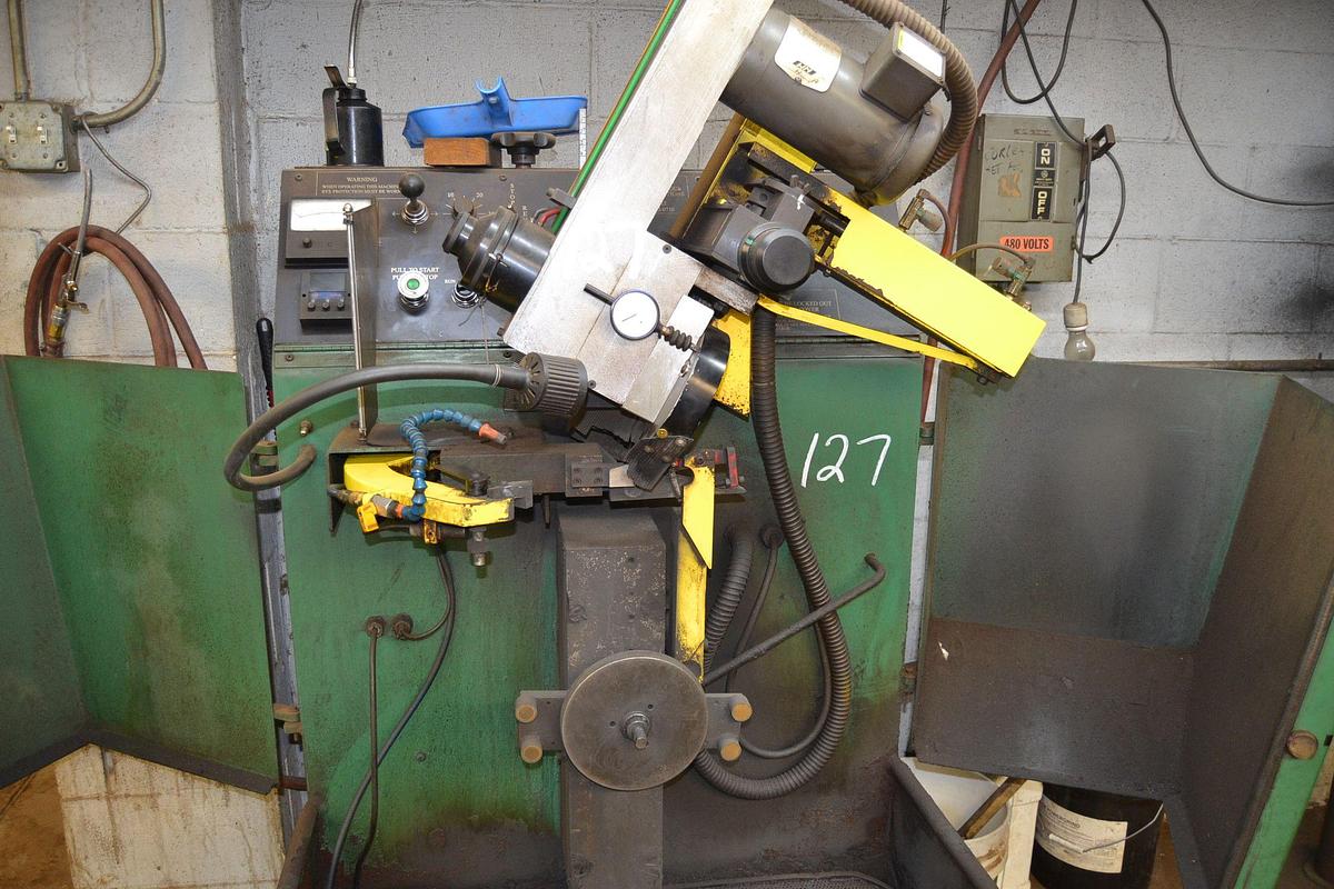 Used WRIGHT W150 HD -B Auto Face & Top Grinder