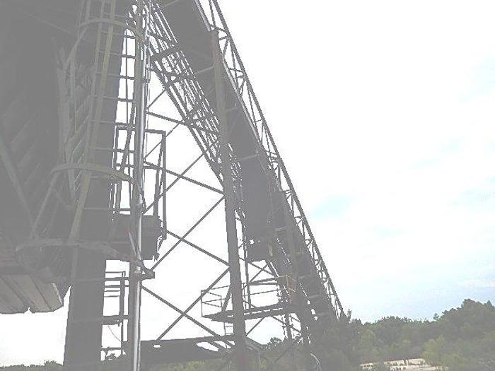 Used 137′ x 36″ Concave Belt Conveyor