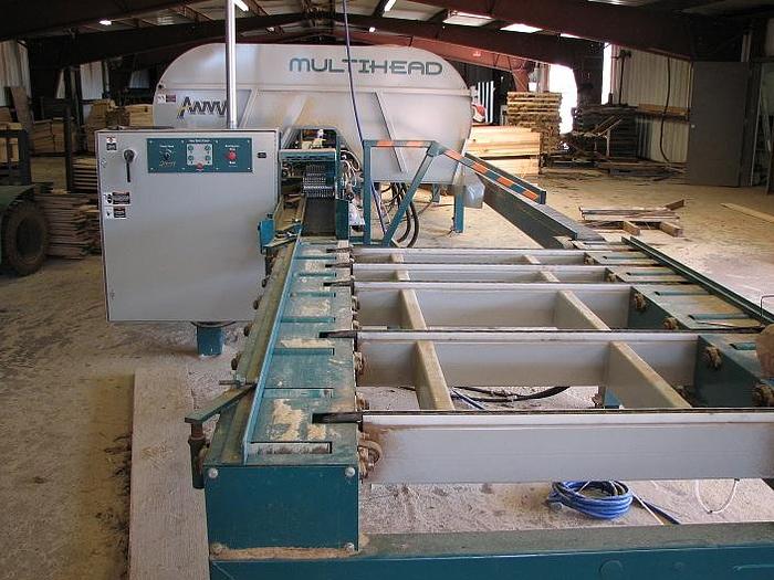 Used WOODMIZER 4 head resaw runaround