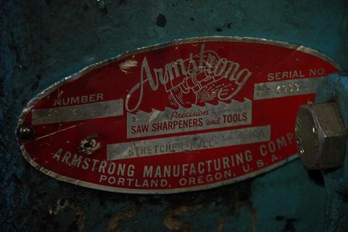 Used ARMSTRONG #4 Bandsaw Stretcher Roll