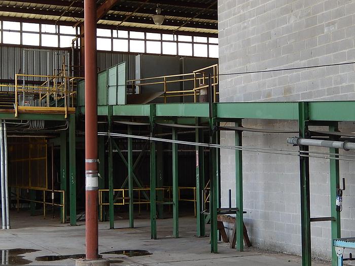 Used NEWNES Belt Conveyor 98′ x 18″