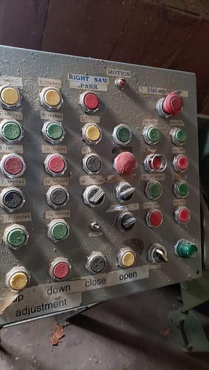 Used CROSBY 4″x42″ 3-saw Edger