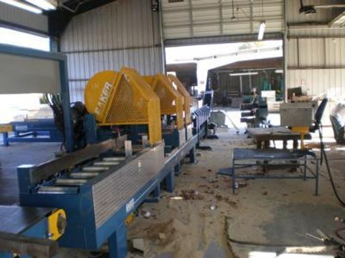 Used BAKER 3-saw Multi-Select Trim