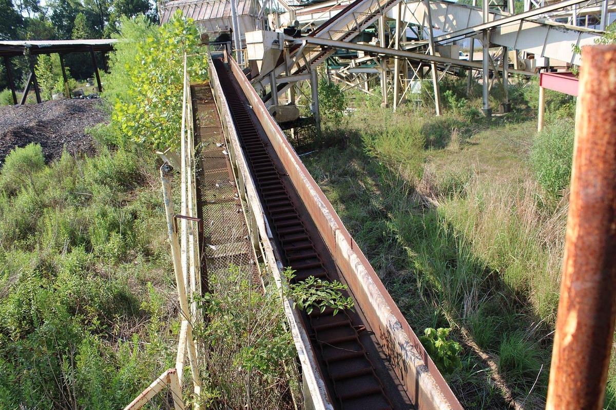 Used Drag Chain Waste Conveyor 20" x 60'