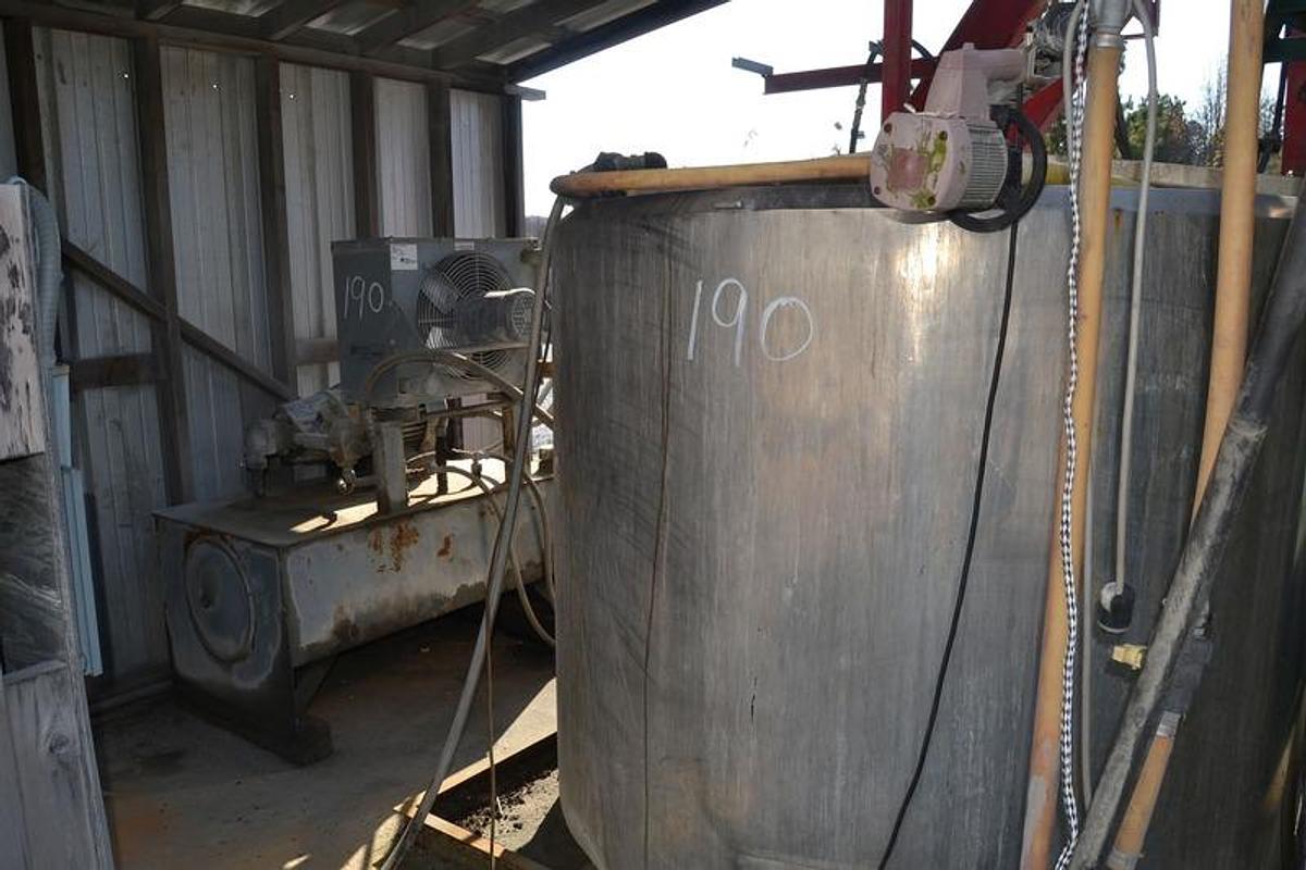 Used Stainless Steel Lumber Dip Tank - 6' x 20'