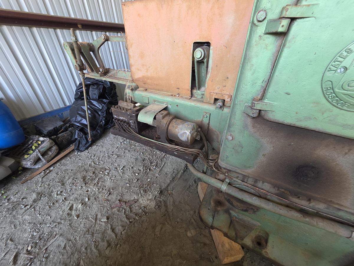 Used YATES AMERICAN A20-12 Planer Matcher