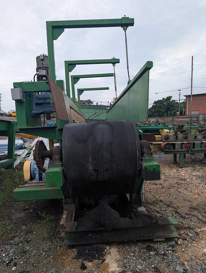 Used Log Belt Conveyor with kicker