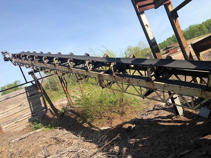 Used 50′ x 32″ Concave Belt Conveyor