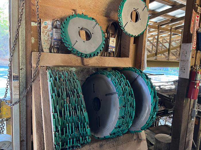 Used Cornell 8” x 60”  Combination Gang-Edger.