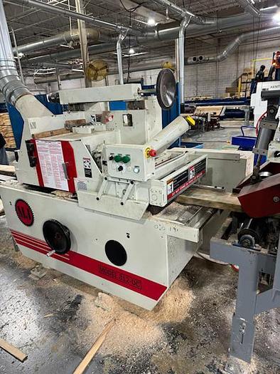 Used Mareen Johnson Model 312-DC Straight Line Multiple Rip Saw with TwistLock™ Collar Mounted Saw Blades