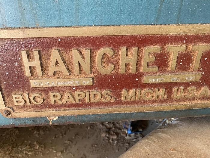 Used Hanchett 84″