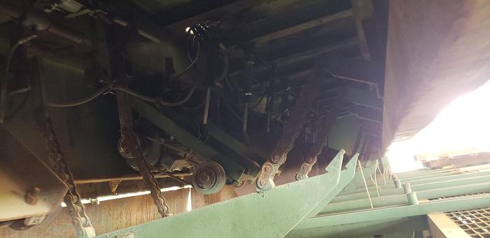 Used COOPER Dropsaw Trimmer 8″ X 24' capacity sale pending