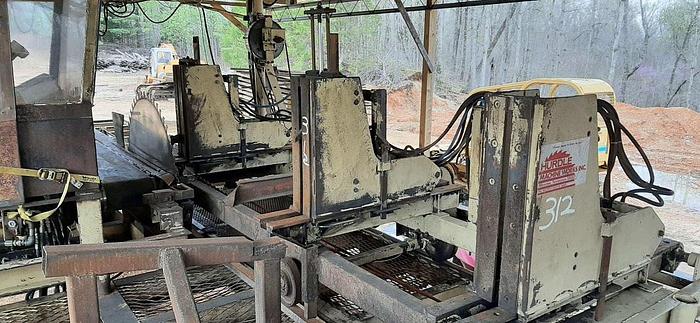Used Hurdle Sawmill 3 Head Block