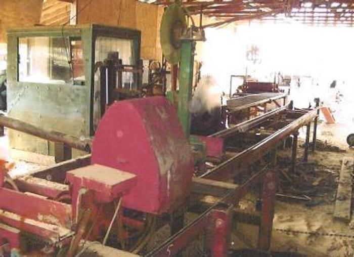 Used Edmiston circle auto sawmill – 4 HB