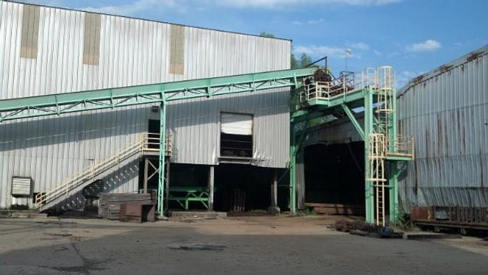 Used 150′ drag chain chip or waste conveyor