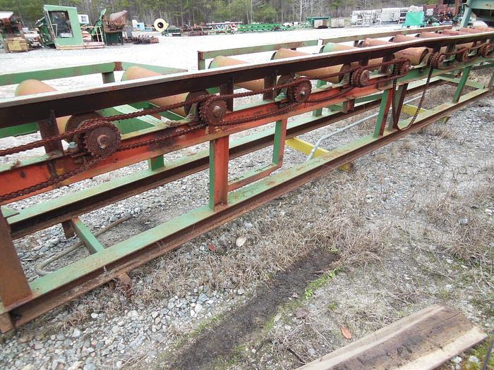 Used 24″ X 65′ LIVE ROLL CASE