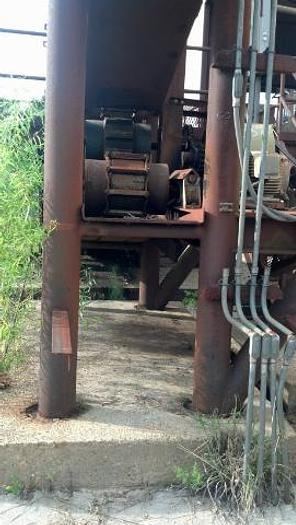 Used 80′ chain waste conveyor