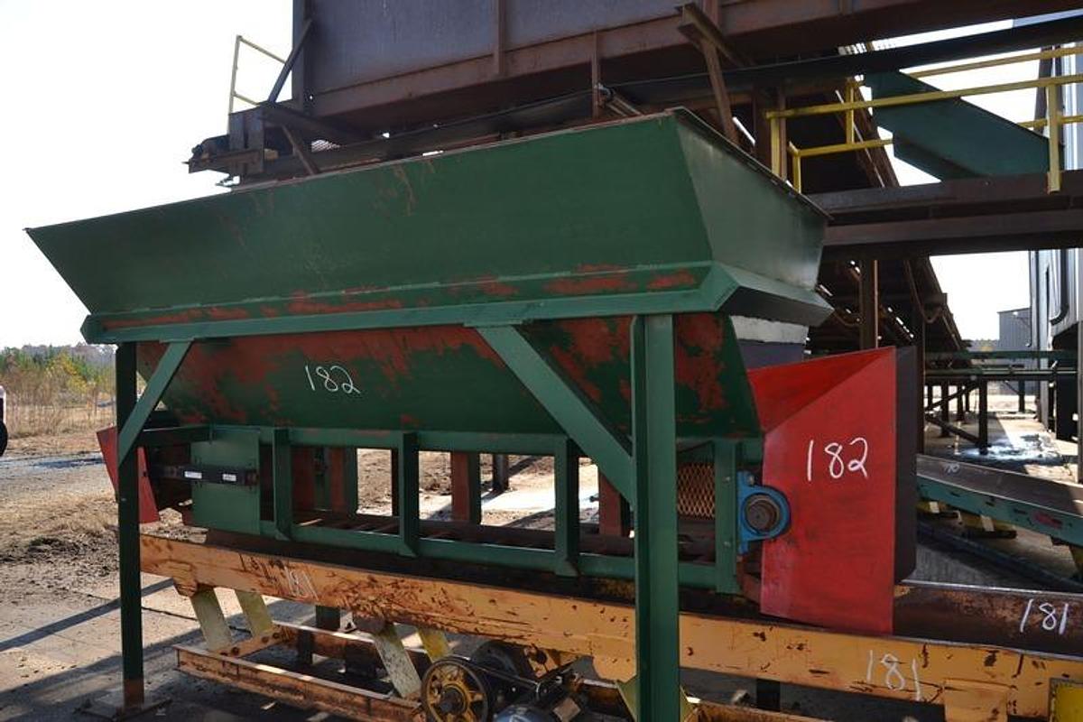 Used 12' Drag Chain Conveyor