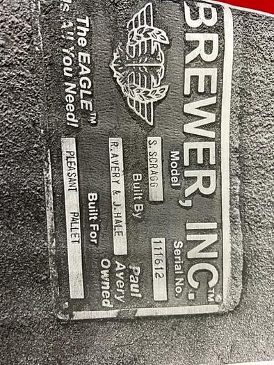 Used Complete Brewer Short Log Scragg Price is REDUCED, Sell wants offers, any offer is looked at