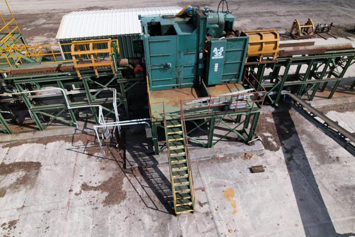 Used Debarking / Log Merchandizing Line
