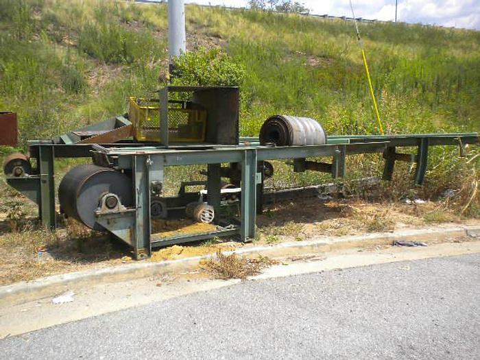Used 38′ Flat Belt Conveyor X 24"