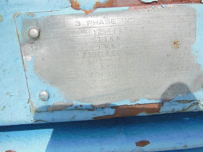 Used 125 HP ELECTRIC MOTOR