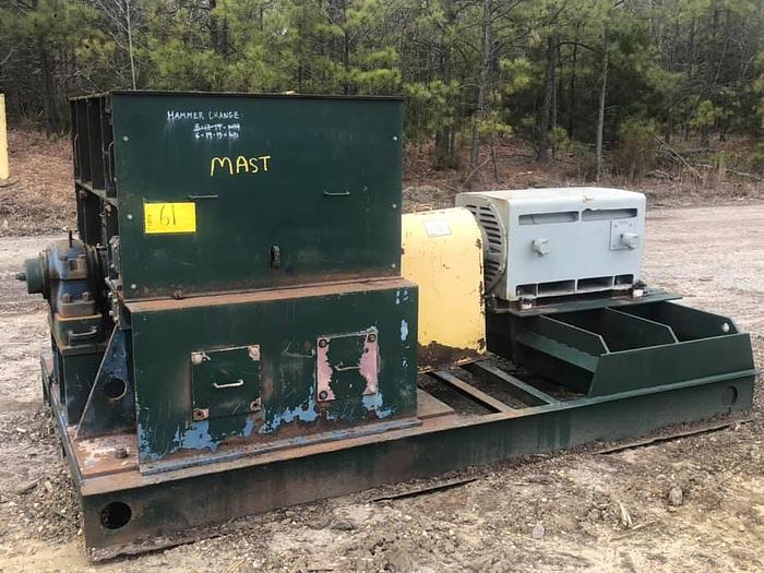 Used JEFFREY 55 WB Wood Hog