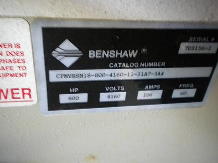 Used BENSHAW 800 HP Starter