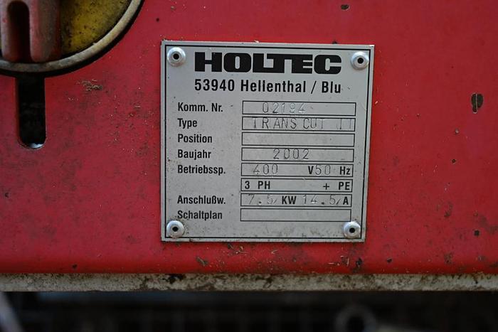 Used HOLTEC Stationary Package Saw