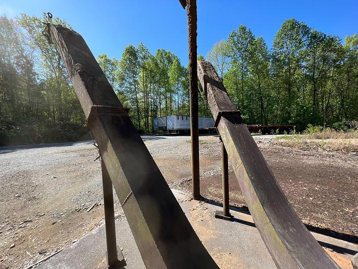 Used Cornell Chip Blower 40 HP with Dual Truck loading pipes