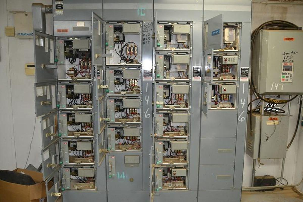 Used Square D Motor Control Center (MCC)